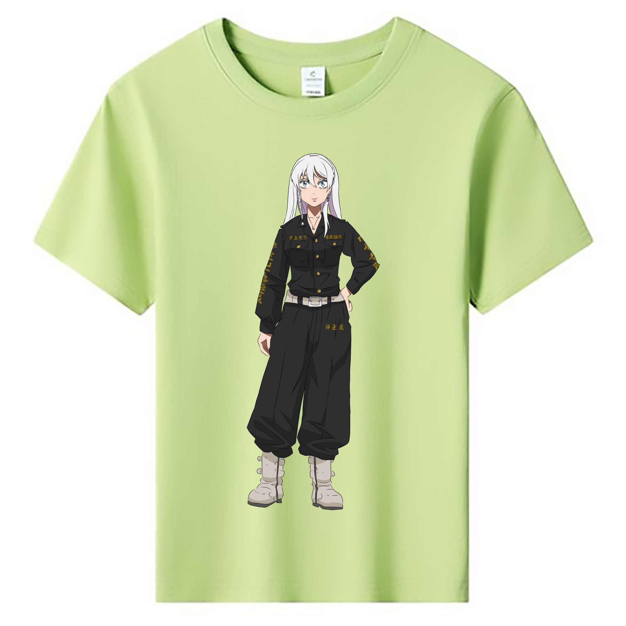 （画像用） 東京リベンジャーズ Tokyo Revengers 綿100％キッズTシャツ（フロントプリント）
